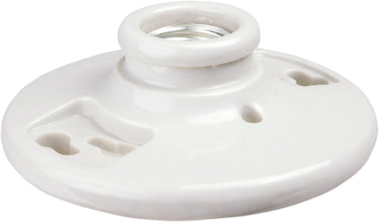 Eaton Wiring Devices 604-SP Lamp Holder, 250 VAC, 660 W, White
