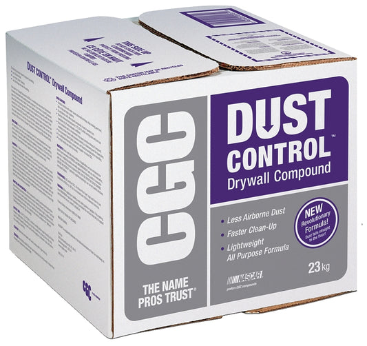 Sheetrock Dust Control 380230 Drywall Compound, Paste, Off-White