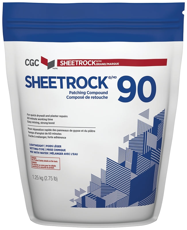 Sheetrock 380383 Drywall Compound, Powder, Off White, 1.25 kg