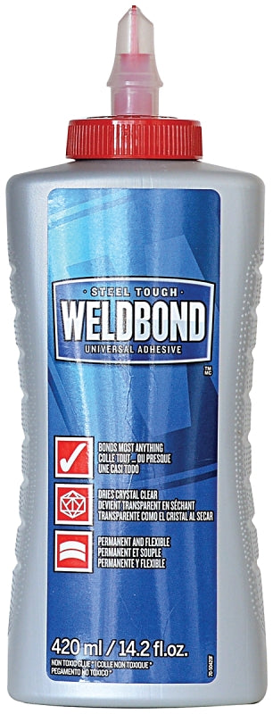 Weldbond 8-50420 Universal Adhesive, Clear/White, 420 mL