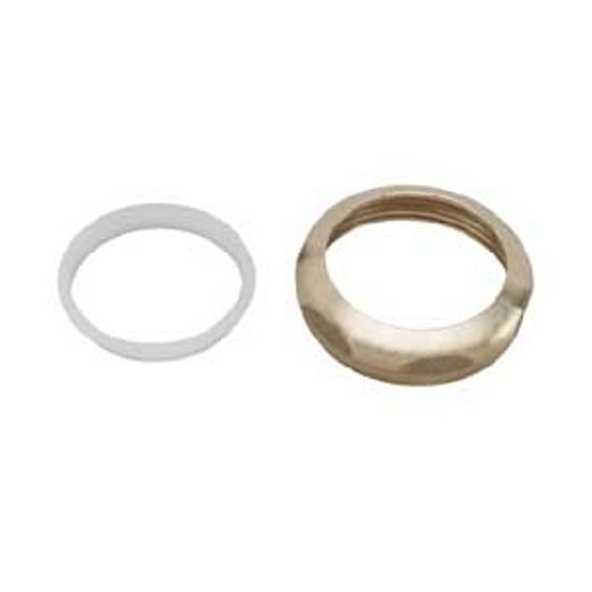 Moen M-Line Series M8732 Nut and Washer, 1-1/2 in, Brass