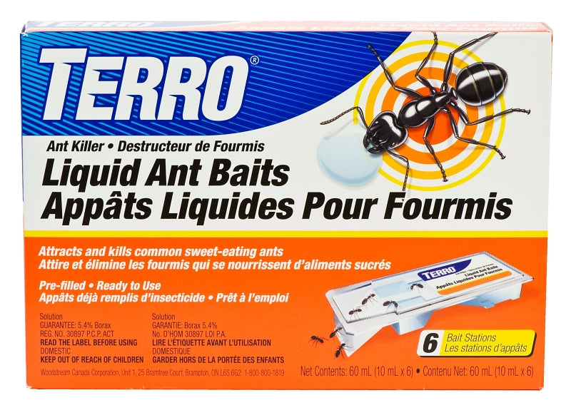 Terro T300CAN Ant Bait, Liquid, Sweet, 2.2 oz